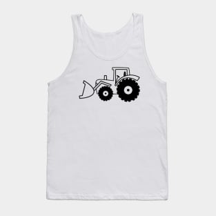 Tractor Digger Tank Top